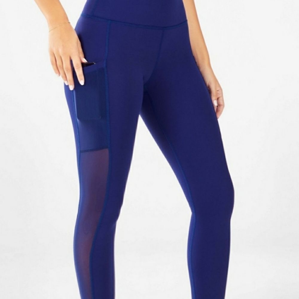 Fabletics Powerhold Mesh Cutout Leggings Sz S